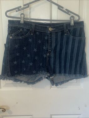 Rock & Republic American Flag Denim Shorts – Women’s Size 14 NWT
